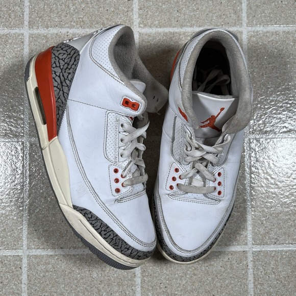 Nike Air Jordan 3 Retro (CK9246-121) Cosmic Clay/White Sneakers Womens Size 10.5 - Picture 1 of 7